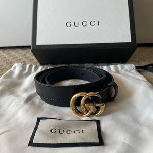 GUCCI GG Skinny Belt